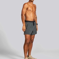 Shorts de course pour hommes 2-en-1 avec doublure en mesh 5 pouces pour le sport, l'entraînement et le fitness