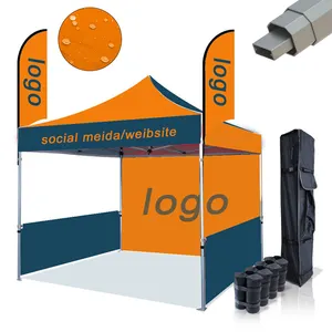 Wholesale Outdoor Custom Print Pop Up Heavy Duty 10x10 20x20 10x20 Event Folding Canopy Tent for Event Outdoor 10x10