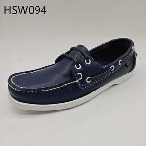 รองเท้าลำลองสีน้ำเงินซีดแบบสวมใส่สบายสำหรับเดินทางประจำวัน ZYF รุ่นใหม่ทันสมัย ผลิตด้วยมือ พื้นรองเท้าทำจากยางกันลื่น รองเท้าสำหรับใส่ในสังคม รุ่น HSW087 - Product Image 6