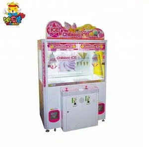 Nieuwste Muntautomaat Chibicco Ijs Dubbele Spelers Ice Kraan Game Prijs Machine Voor Verkoop