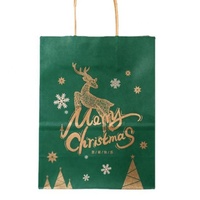 Sac en papier kraft personnalisé pour restaurant, sac en papier brun pour emporter, sacs en papier pour emballer les aliments