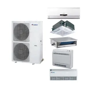 Yeşil 56000 BTU 16 SEER sekiz bölge duvara monte Gree ısı pompası sistemi ince VRF klima 36000btu 48000btu 60000btu