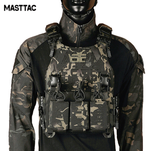 Masttac Molle nhanh chóng phát hành khóa chiến thuật vest Laser tấm tàu sân bay không thấm nước săn bắn ngụy trang an toàn chiến thuật người đàn ông vest - Product Image 1