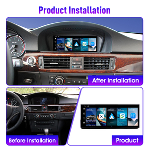 Radio para Auto KUNFINE de 12.3 Pulgadas con Sistema Linux para BMW Serie 3 E90 E91 E92 2004-2012, Sistema CCC CIC, Reproductor Multimedia, GPS, Navegación, Carplay - Product Image 2