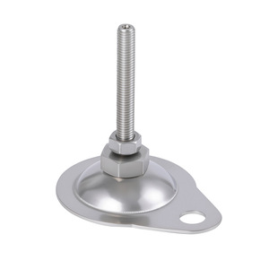 Mwre Stainless Steel Adjustable Leveling Feet Kc-1274 With Lugs For Machinery - Product Image 1