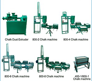 Thương mại tự động ép trường phấn sản xuất máy làm để sản xuất phấn đầy màu sắc không bụi - Product Image 6
