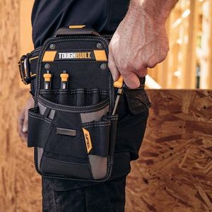 Organiseur de ceinture pour outils robustes BSCI, pour charpentiers/électriciens et charpentiers-bâtisseurs, avec porte-marteau - Product Image 6