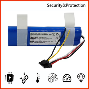 Batería de 14.4V 3500mAh para Robot Aspiradora, Batería de Iones de Litio para CECOTEC <span class=keywords><strong>CONGA</strong></span> <span class=keywords><strong>3090</strong></span> 3091 3092 1690 1890 2090 2290 - Product Image 4