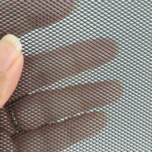 Rouleaux de maille de gril micro expansé de haute qualité Technique perforée en aluminium galvanisé enduit de poudre pour la maille de <span class=keywords><strong>feuille</strong></span> de garde de gouttière - Product Image 1