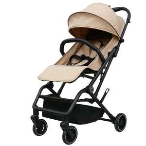 <span class=keywords><strong>Poussette</strong></span> de <span class=keywords><strong>luxe</strong></span> pour bébé, pliable à une main, lé<span class=keywords><strong>g</strong></span>ère et adaptée à la cabine de l'avion pour les tout-petits - Product Image 4