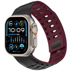 Correa de Silicona Líquida Ergonómica con Diseño Inclinado OEM Compatible con Apple Watch 11 S10 9 8 - Product Image 4