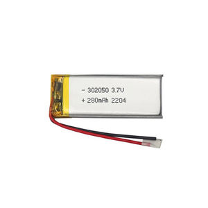 แบตเตอรี่ลิเธียมโพลิเมอร์302050 3.7V 280mAh LP302050ชาร์จได้แบตเตอรี่ Lipo akku - Product Image 1