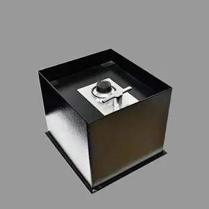 Heavy duty top open front bank metallo moneta contanti deposito di denaro nascosto a pavimento drop safe box cabinet