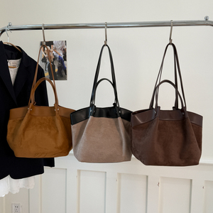 Nuova <span class=keywords><strong>borsa</strong></span> da lavoro a pieghe per donna <span class=keywords><strong>in</strong></span> inverno 2025 <span class=keywords><strong>borsa</strong></span> da lavoro di grande capacità - Product Image 1