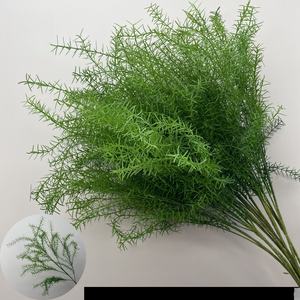 Plantas Artificiales para Decoración <span class=keywords><strong>de</strong></span> Bodas, Serie Bosque, Hierba <span class=keywords><strong>de</strong></span> Barba <span class=keywords><strong>de</strong></span> Dragón Dorada <span class=keywords><strong>de</strong></span> Mil Capas, Hierba Xun - Product Image 1