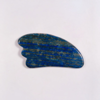 HZ Gua Sha en quartz rose et lapis-lazuli, outil Gua Sha en forme de griffe, Gua Sha authentique et original