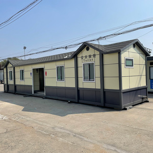 ห้องน้ำสำเร็จรูปแบบพกพา แผงแซนวิชทันสมัย เป็นมิตรกับสิ่งแวดล้อม สำหรับใช้งานกลางแจ้งในสถานที่สาธารณะ - Product Image 3