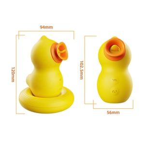 Vibrateur mignon en forme <span class=keywords><strong>de</strong></span> <span class=keywords><strong>canard</strong></span> léchant sa langue pour femmes, vibrateur clitoridien suceur, masturbation féminine, orgasme clitoridien, vibrateur sexuel double <span class=keywords><strong>sexe</strong></span> - Product Image 6
