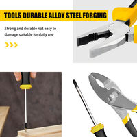 Ensemble d'outils à main de qualité industrielle OEM ODM de 48 pièces, kit d'entretien automobile, jeu de clés à cliquet en acier, vente en gros d'usine