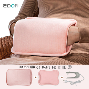 <span class=keywords><strong>Bouillotte</strong></span> électrique rechargeable avec housse en flanelle pour la maison et le bureau - Product Image 1