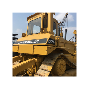 Bouteur sur chenilles CAT D7H d'occasion économique avec pompe hydraulique Kawasaki et système entièrement hydraulique – Le meilleur choix pour l'ingénierie mondiale - Product Image 1