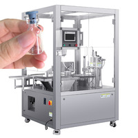 Machine de capsulage remplissante automatique Flacons de lyophilisation standard en verre Machine de capsulage remplissante pour produit en poudre lyophilisé