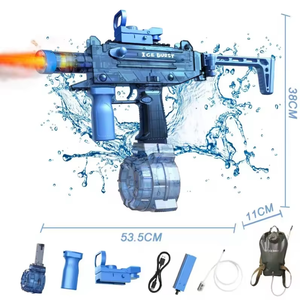 Pistola de Agua Eléctrica de Última Generación con Efectos Luminosos y Destellos, Pistolas de Agua Automáticas con Batería - Product Image 6