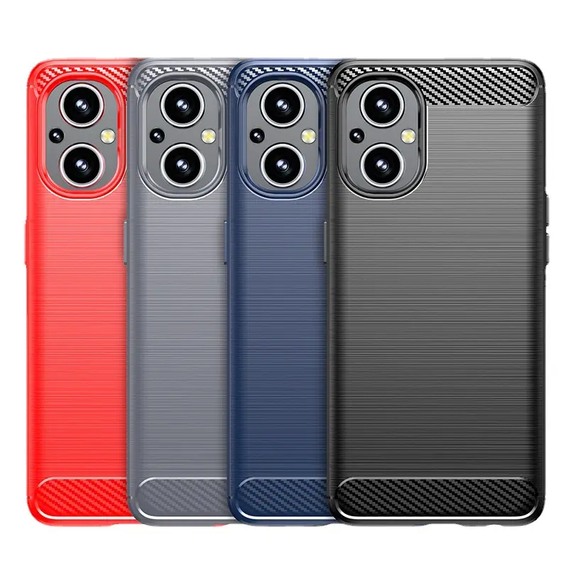 Brushed Surface Soft Tpu Carbon Fiber Tpu Case For OnePlus Nord N20 Nord CE2 Lite 5G