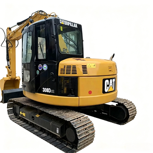 รถขุดตีนตะขาบ CAT 308D มือสอง ขนาด 8 ตัน รถขุดไฮดรอลิกขนาดกะทัดรัด สำหรับงานก่อสร้างและงานดิน - Product Image 1