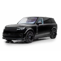 Kit carrosserie en fibre de carbone pour Land Rover Range Rover, style MSY, comprenant lèvre avant, capot, diffuseur, spoiler et jupes latérales largeur accrue