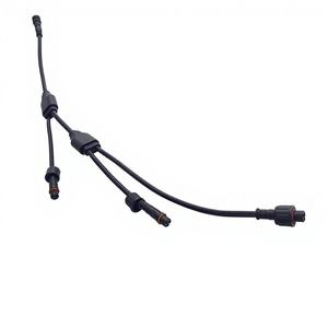 Adaptor Tahan Air Inti Tembaga Shanwei Male Female M12/M14 Kabel Ekstensi Lampu LED Strip Indoor/Outdoor Sepeda Motor Elektronik - Product Image 1