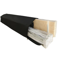 Table pliante pop-up de supermarché pliante légère en tissu personnalisé pour salon professionnel