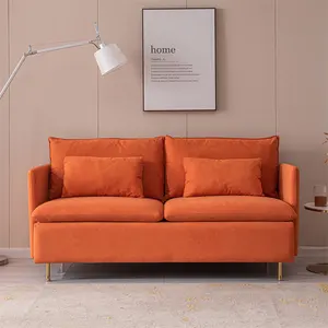 Cotton Linen Material Living Room Sofas Made In China Modular Sofa With 1 Set Armrests Furniture Sofa Can Seat 3 People