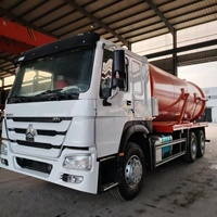 Camión de Succión de Aguas Residuales de Alta Presión con Diseño Superior, Diésel, Foton 6x4, 10 Ruedas, para Limpieza de Alcantarillado Urbano