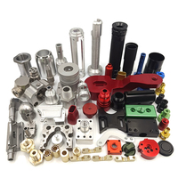 OEM CNC aluminio anodizado plata alta precisión 5 ejes prototipo personalizado acero inoxidable 304 pulido pines piezas CNC aluminio parte