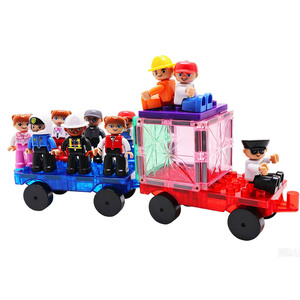 Action Figure Magnetica per <span class=keywords><strong>Piastrelle</strong></span> Magnetiche, Giocattoli Educativi e per lo Sviluppo dell'Intelligenza - Product Image 3