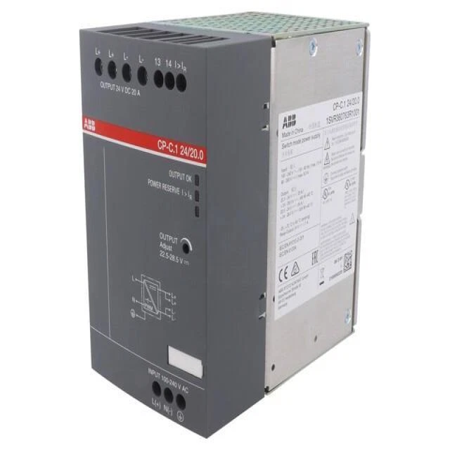 New Orig in Stock 1SVR360763R1001 Power Supply: Pulse 480W 24VDC 20A 85-264VAC 90-300VDC OUT: 1 Plc Pac Supplier