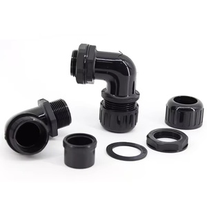 Raccord coudé en nylon étanche IP68 à 90 degrés M25 réglable pour câble de 13 mm à 18 mm de diamètre - Product Image 2