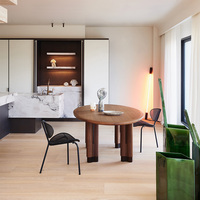 Conception d'appartement duplex personnalisée, escalier moderne de luxe, salon, solution complète pour toute la maison
