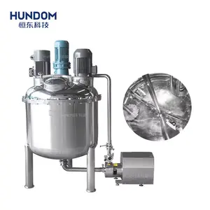 500L 1000L Acrylic Coating Paint Making Machine Stainless Steel Dispersing Mixing Tank