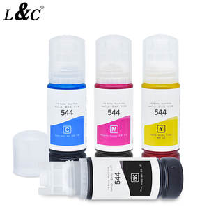 T544 encre à colorant de recharge à base d'eau Tinta 504 544 encre pour <span class=keywords><strong>Epson</strong></span> <span class=keywords><strong>Eco</strong></span> <span class=keywords><strong>Tank</strong></span> L4150 L4160 L6161 L6171 L6191 L3110 <span class=keywords><strong>L3150</strong></span> jet d'encre - Product Image 2