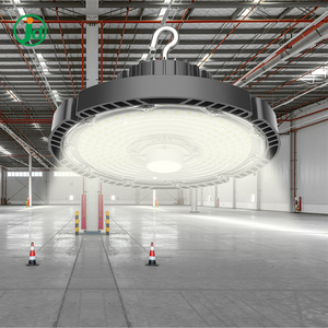 4000K 5000K 색온도 전환 가능 UFO LED 램프, 창고 작업실 공장 체육관 차고 농장용 IP65 UFO 고천장등, 5년 보증 - Product Image 1