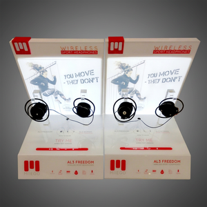 Usine de Chine personnalisée Vitrine de casque en acrylique à LED pour affichage en acrylique pour écouteurs - Product Image 1