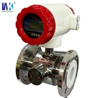 Medidor de Flujo Electromagnético de Alta Precisión para Lodos de Cemento, Aguas Residuales y Residuos Líquidos con Electrodos Raspadores