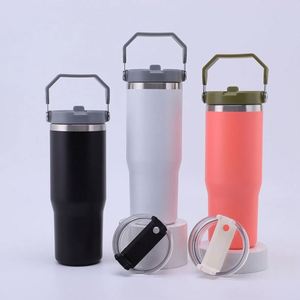 Venta al por Mayor de Tazas de Viaje de Acero Inoxidable de 30 oz, Doble Pared, Aisladas al Vacío, con Tapa Libre de BPA, Rendimiento Térmico de 6 a 12 Horas, Personalizables - Product Image 2