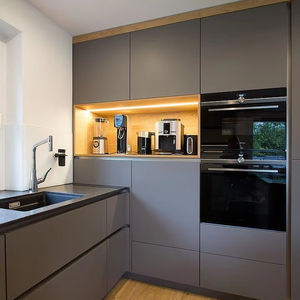 Personnalisation de l'armoire d'îlot rétro, convient aux villas/grands espaces, appareils intégrés, armoires complètes, rangement complet - Product Image 1