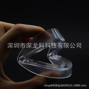 Protège-dents ajustables pour la nuit, transparents, anti-abrasion, souples et ajustés, préviennent les gâches dentaires. - Product Image 2