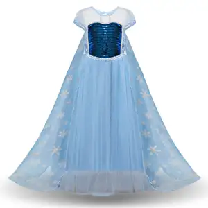 Ready To Ship China Product Fancy Competition Chinese Style Kids Shoulder Dress For Girl Market