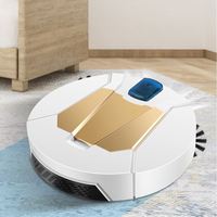 Penjualan Langsung Pabrik Koledi K355 Robot Vacuum Cleaner Pintar Ukuran Besar Fungsi Kering Daya USB Termasuk Pelembap Semprot