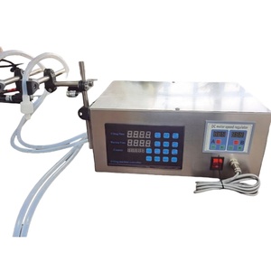 Machine de remplissage de bouteilles d'eau minérale à double tête contrôlée par pompe à diaphragme, haute qualité - Product Image 4